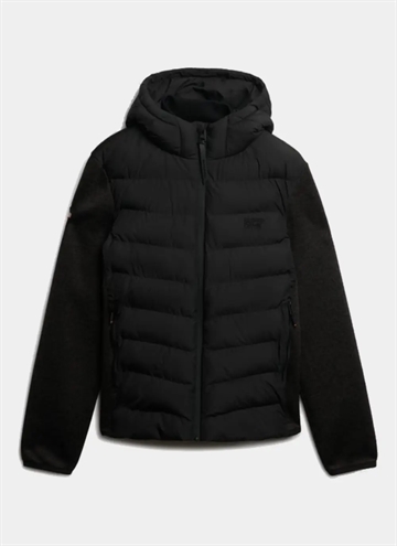 Superdry Hooded Storm Knit Hybrid Jacka